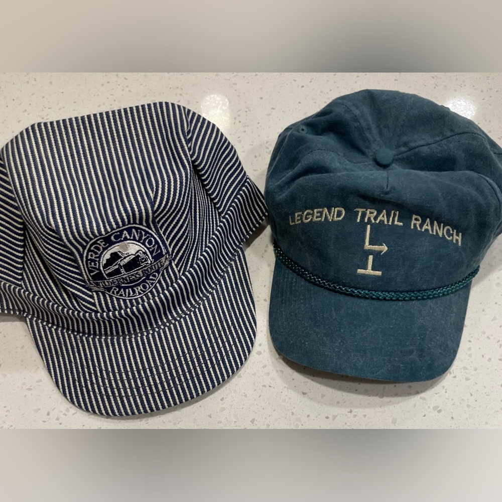 Vintage Railroad Caps